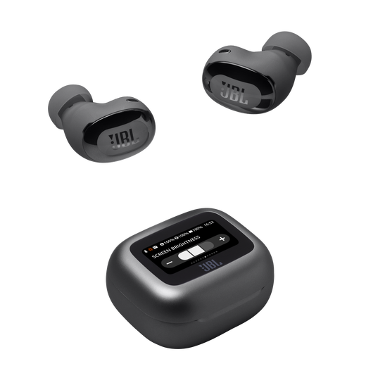 JBL Live Buds 3 - Black - True wireless Noise Cancelling bud-type earbuds - Detailshot 7